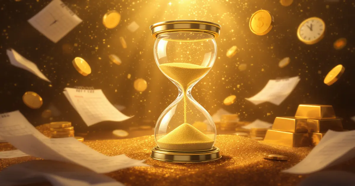 Close-up of a clock showing the passage of time and the importance of time management