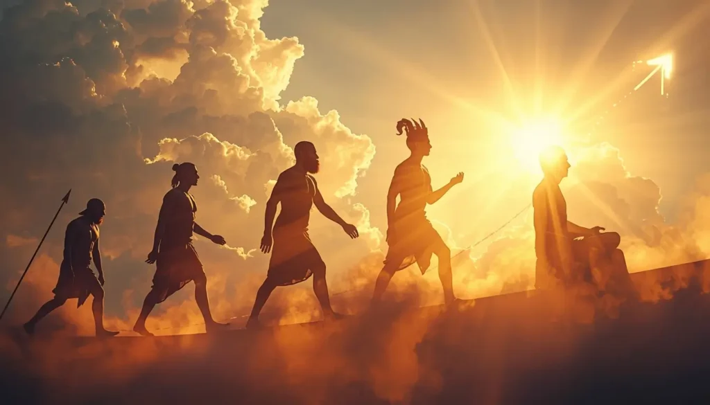 Meditation guiding human evolution and inner growth