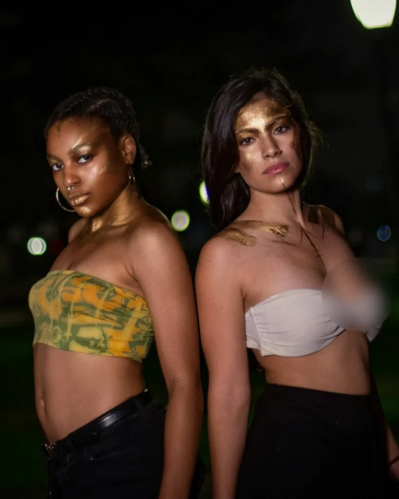 Bold black beauty with perception and cultural identity