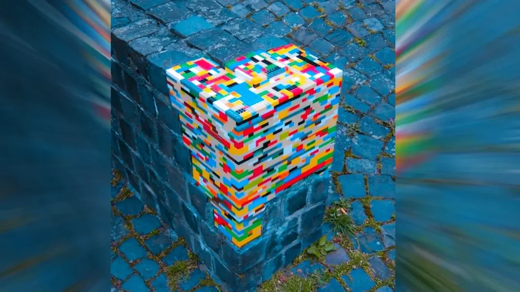 Giant LEGO Brick Repair