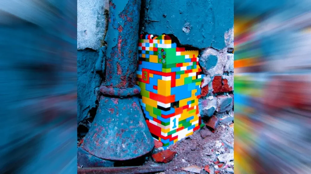 Giant LEGO Brick Repair
