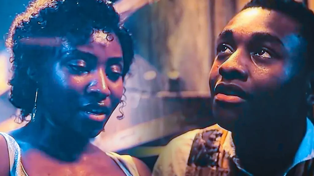 dramatic post-music club moment