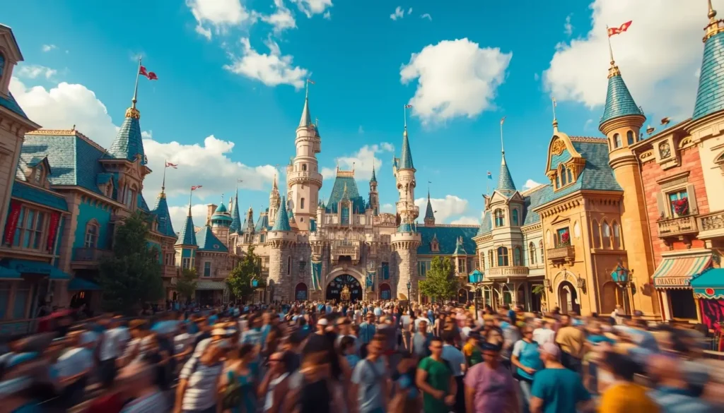 While manmade, Disney parks are surreal in a different way